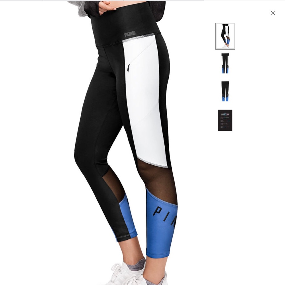❤️Pink Ultimate High Waist Mesh Leggings ❤️ - Picture 7 of 7